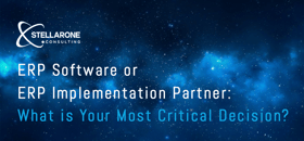 ERP Software or ERP Implementation Partner: What is Your More Important?