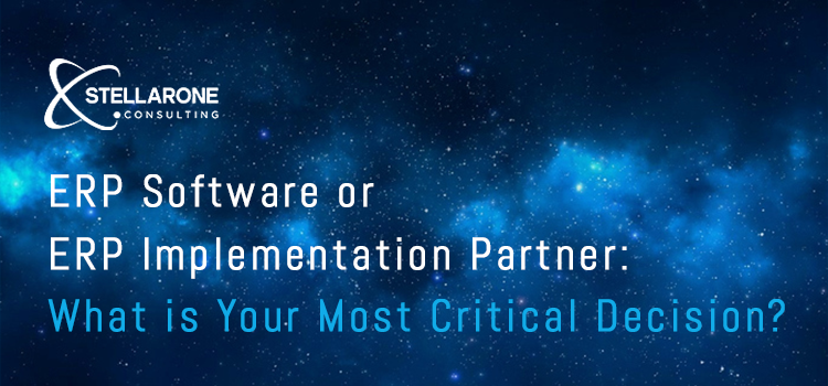Stellar One Consulting is your ERP Software implementation partner.