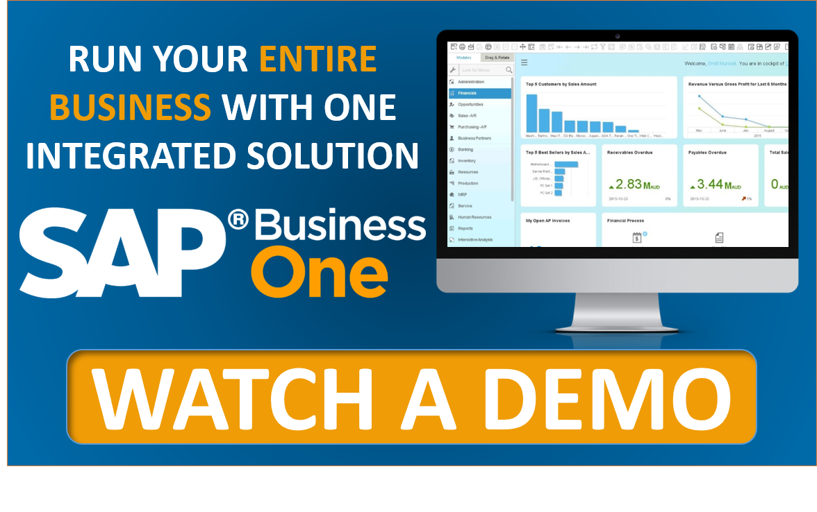 Watch a Demo of SAP Business One Cloud ERP with Stellar One