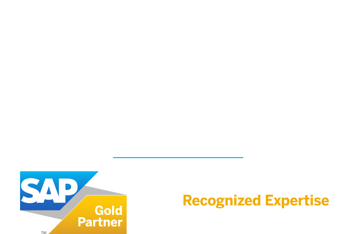 Stellar One Consulting is an SAP Gold and SAP Recognized Expertise Partner specializing in SAP Business One Cloud ERP implementations and support.