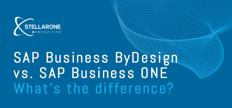 SAP Business ByDesign vs. SAP Business One – What’s the Difference?